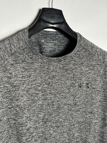 Under Armour The Tech Tee Grey Round Neck - XL