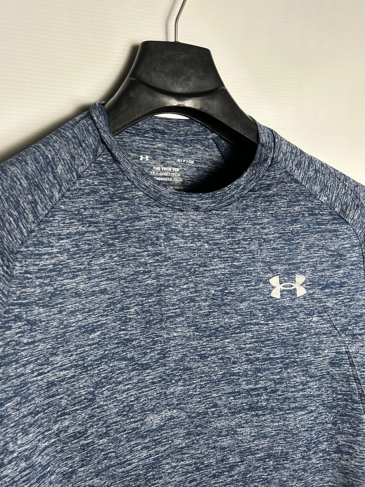 Under Armour The Tech Tee Blue Round Neck - Small