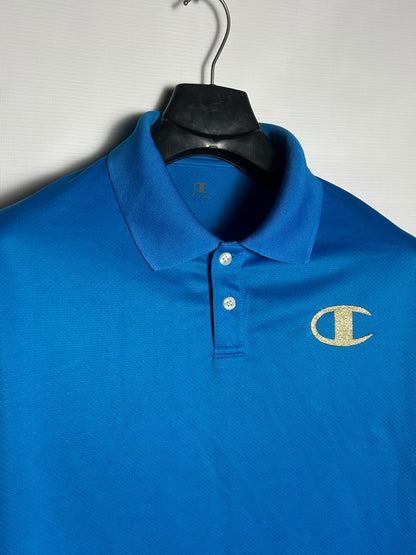Champion Blue Polo - Large