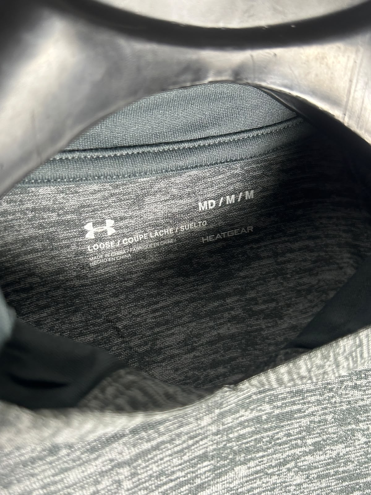 Under Armour Heat Gear Full Sleeves Grey Hoddie - MD