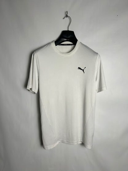 Puma White Round Neck - Medium