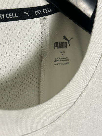 Puma White Round Neck - Medium