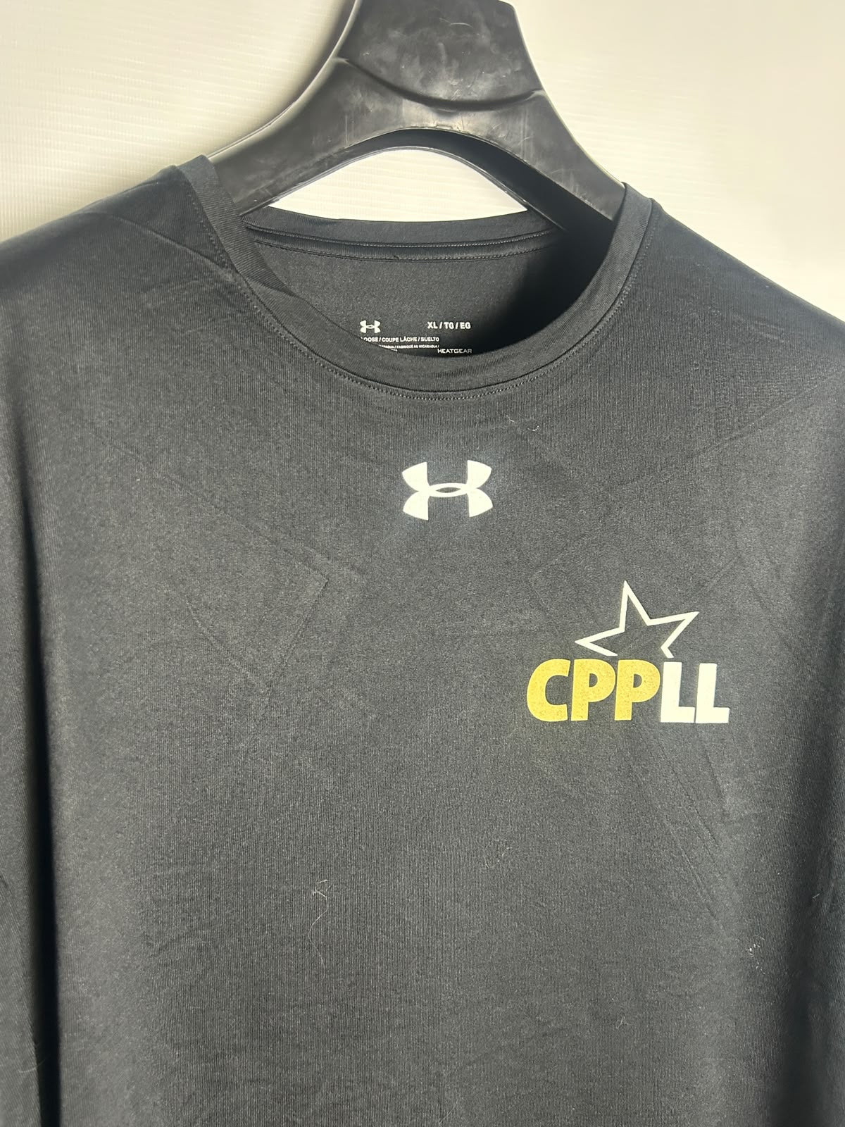 Under Armour CPPLL Black Heat Gear Round Neck - XL