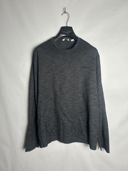 Calvin Klein Grey Full Sleeves Round Neck - XL