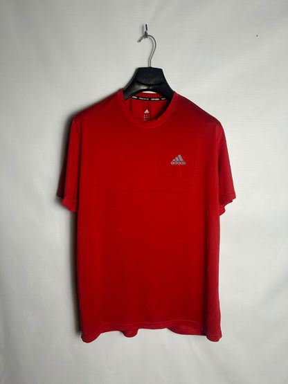 Adidas Red Round Neck - Large