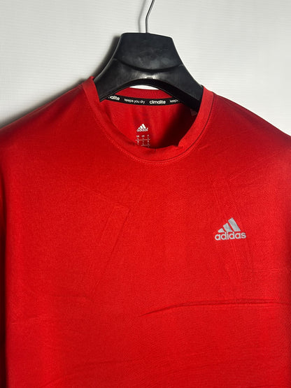 Adidas Red Round Neck - Large