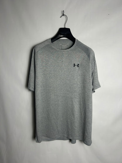 Under Armour The Tech Tee Grey Round Neck - XL