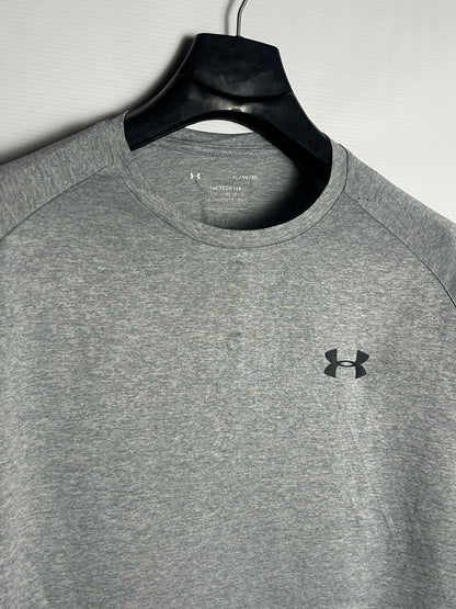 Under Armour The Tech Tee Grey Round Neck - XL