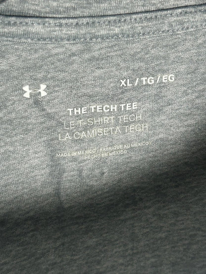 Under Armour The Tech Tee Grey Round Neck - XL