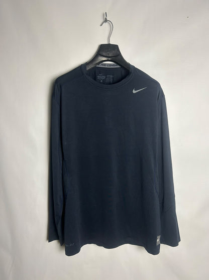 Nike Pro Combat Dri Fit Full Sleeves Round Neck - XL