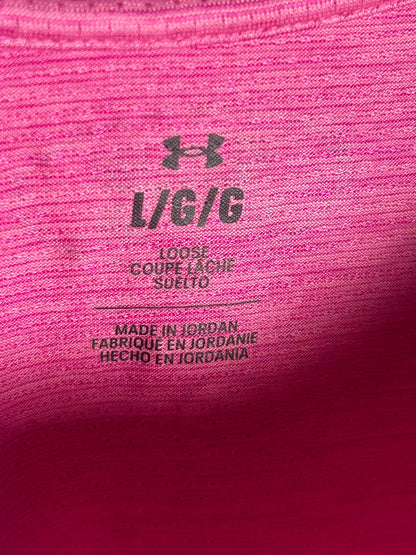 Under Armour Pink Round Neck - Large