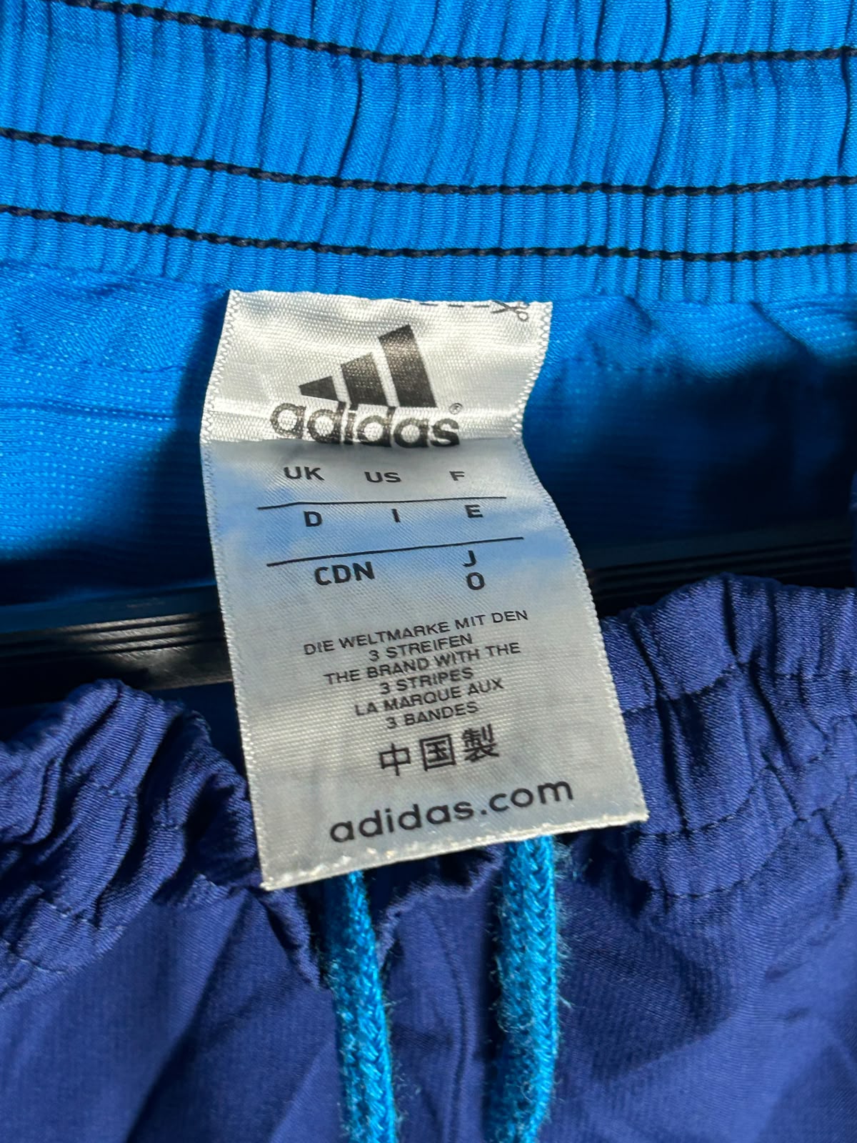 Adidas Blue 3QTR - O