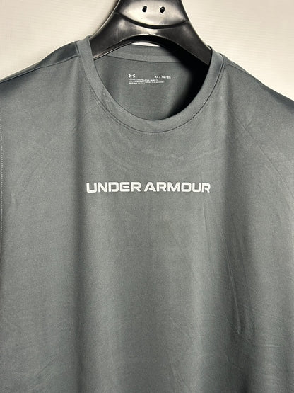 Under Armour Big Logo Grey Round Neck - XL