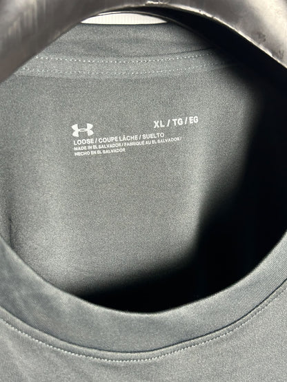 Under Armour Big Logo Grey Round Neck - XL