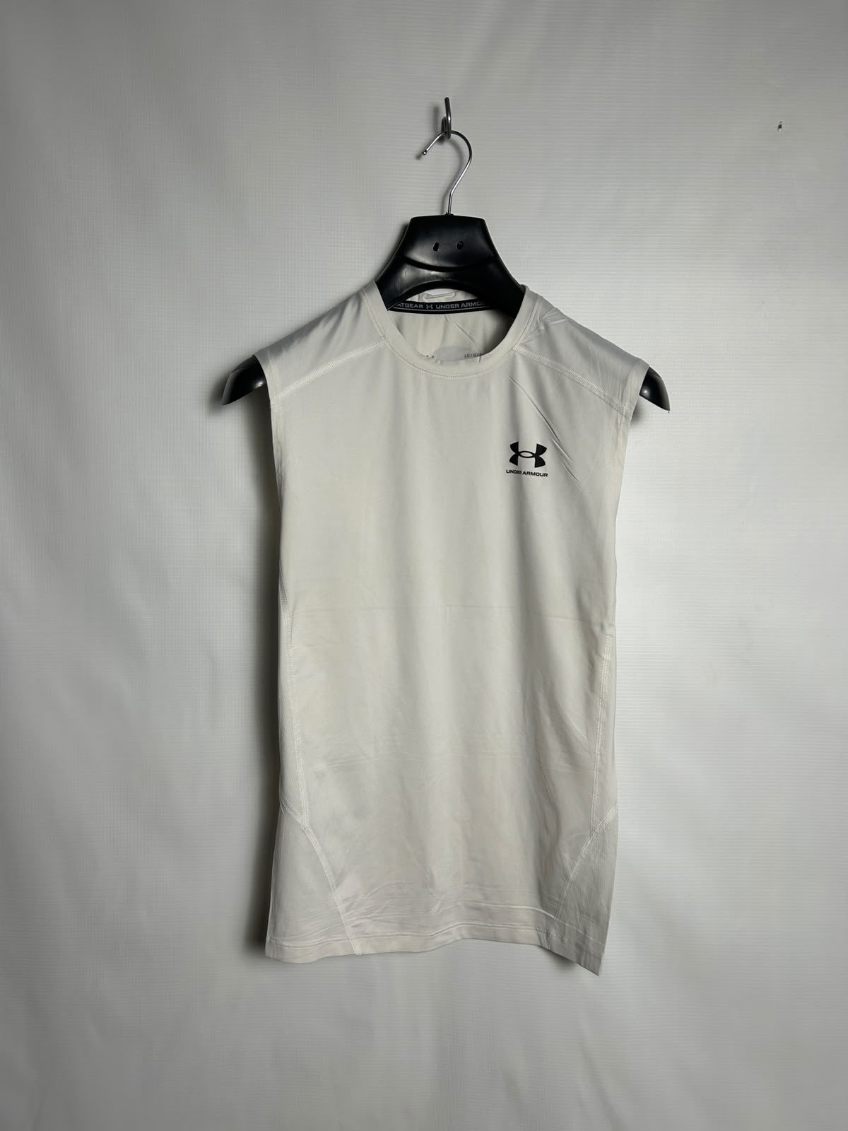 Under Armour Heat Gear Round Neck White - LG