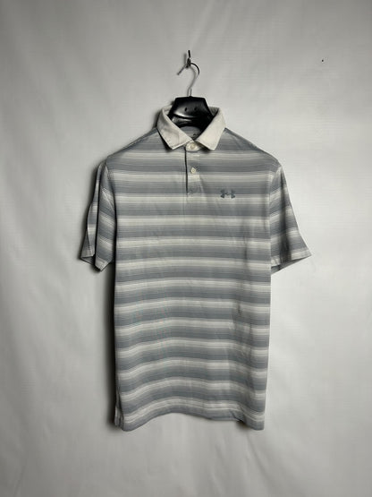 Under Armour Heat Gear White Polo - SM