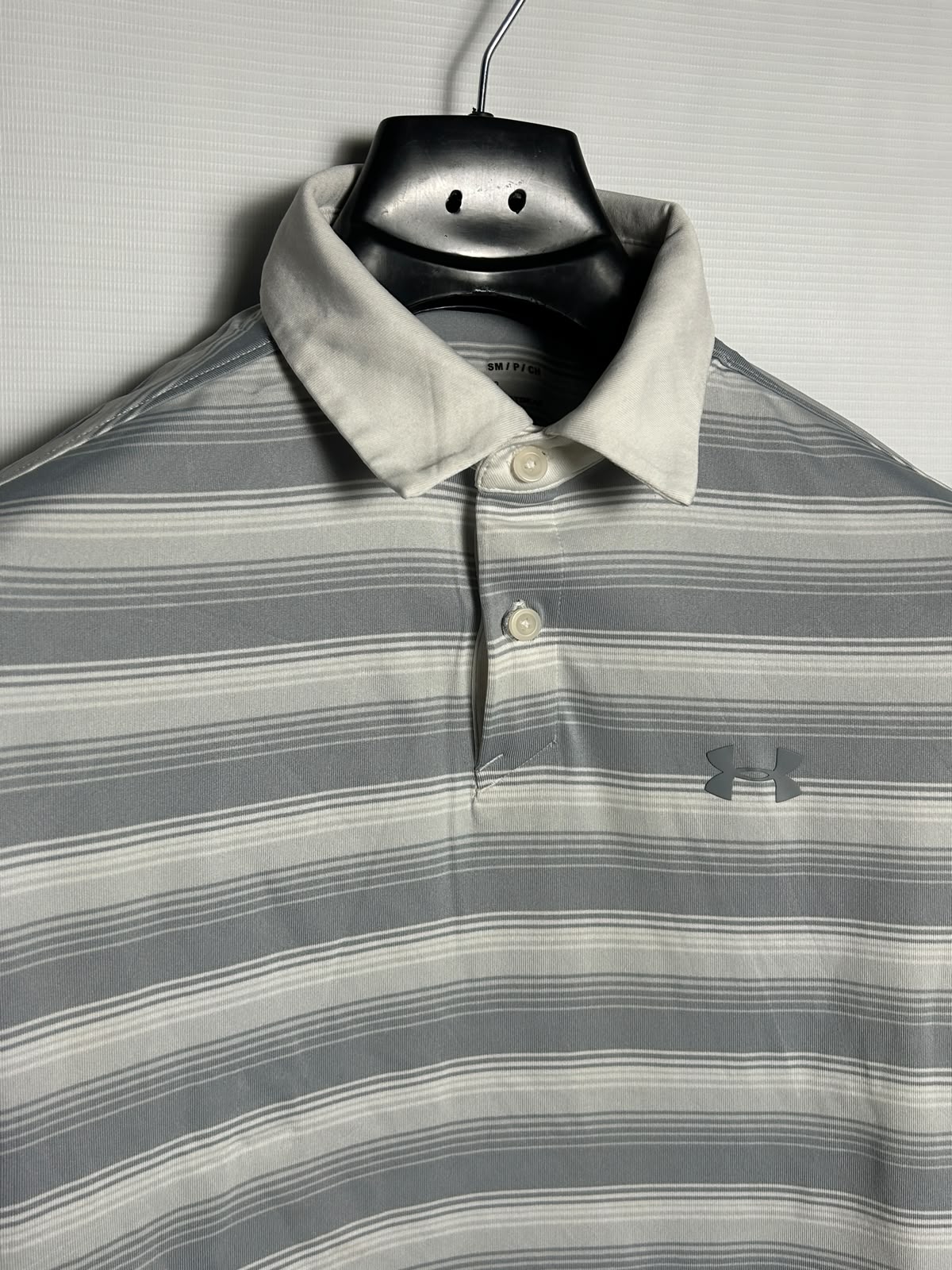 Under Armour Heat Gear White Polo - SM