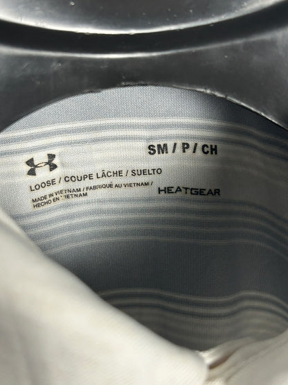 Under Armour Heat Gear White Polo - SM