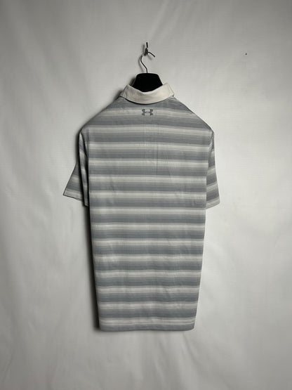 Under Armour Heat Gear White Polo - SM