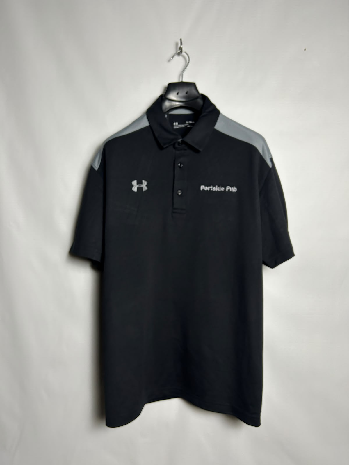 Under Armour Heat Gear Black Polo - XL