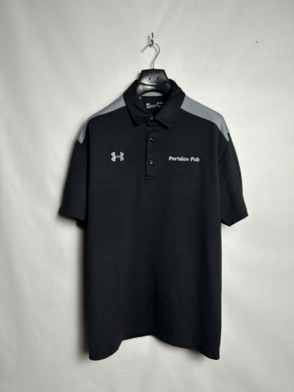 Under Armour Heat Gear Black Polo - XL