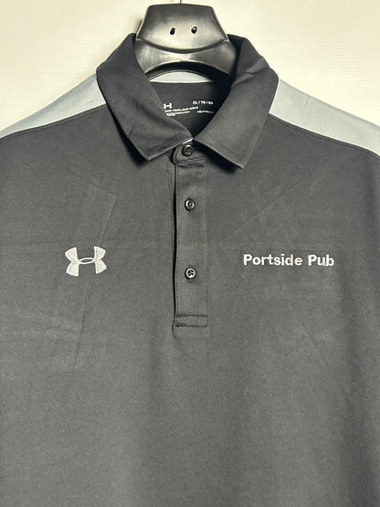 Under Armour Heat Gear Black Polo - XL