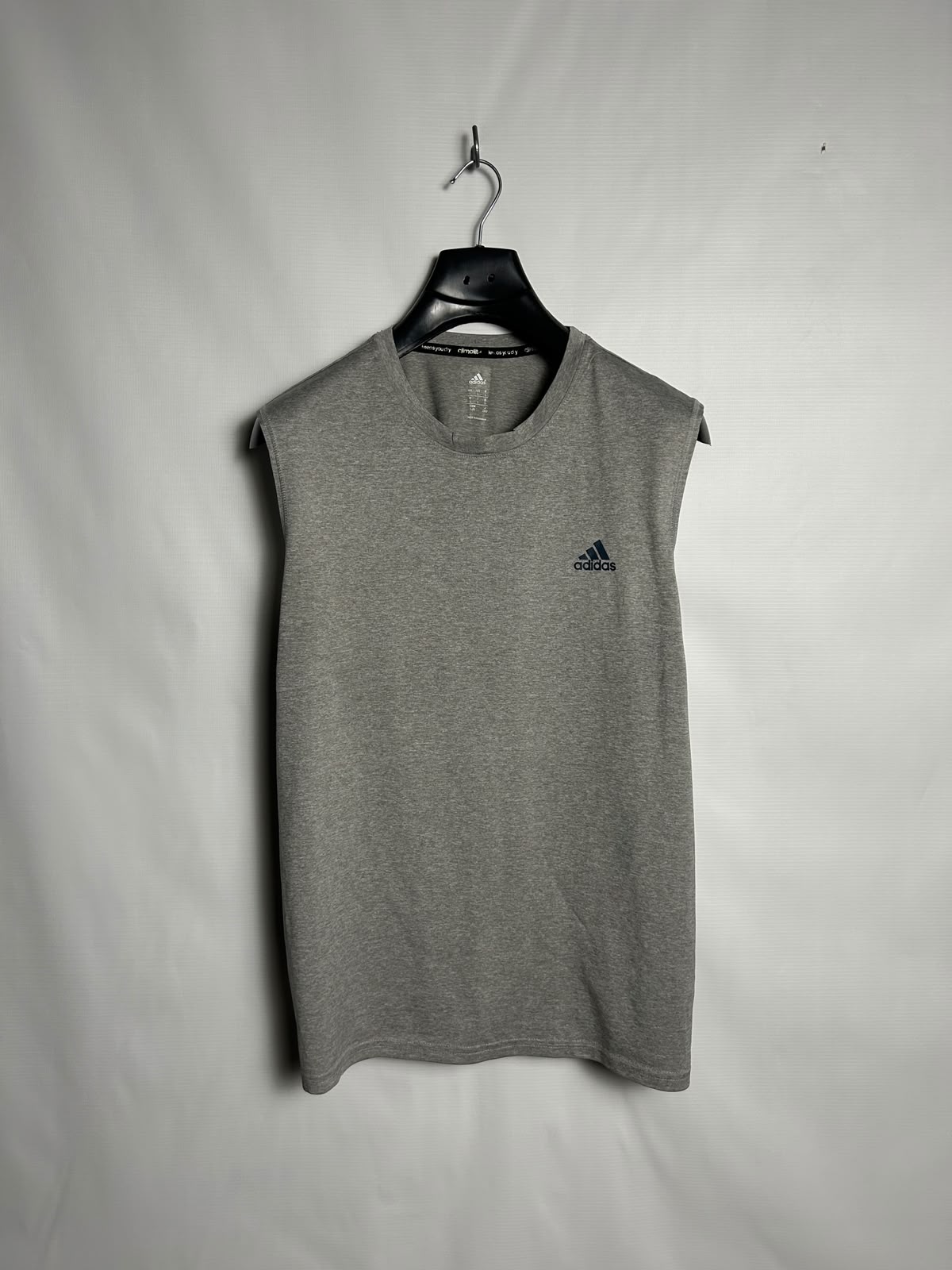 Adidas Climalite Grey Round Neck - Large