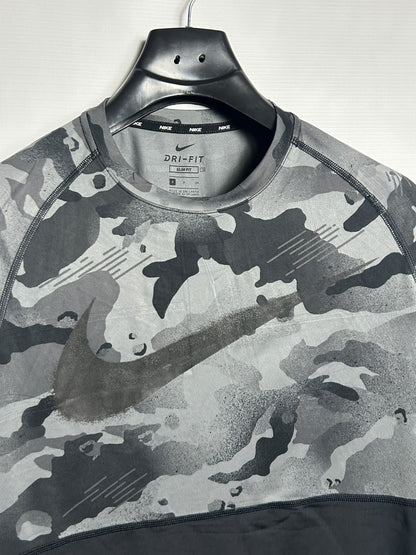 Nike Dri Fit Printed Round Neck - Small
