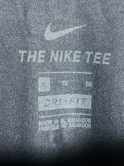 The Nike Tee Big Logo Dri Fit Blue Round Neck - XL