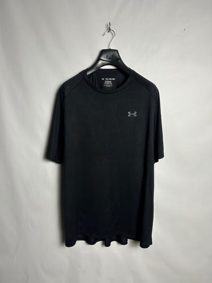 Under Armour The Tech Tee Black Round Neck - 2XL
