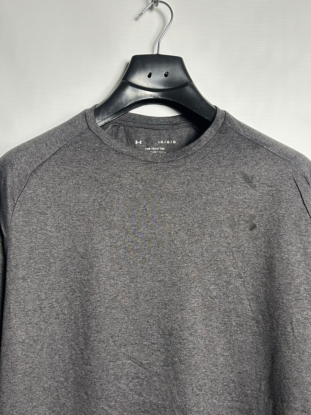 Under Armour The Tech Tee Grey Round Neck - LG