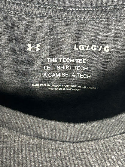 Under Armour The Tech Tee Grey Round Neck - LG