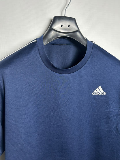Adidas Blue Round Neck - Medium