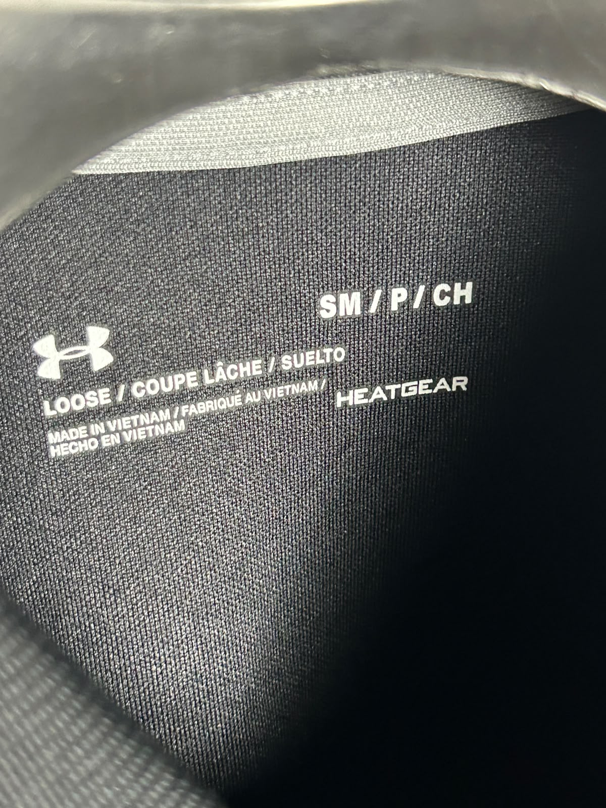 Under Armour Heat Gear Black Polo - Small