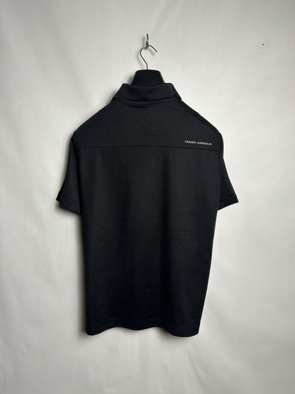 Under Armour Heat Gear Black Polo - Small