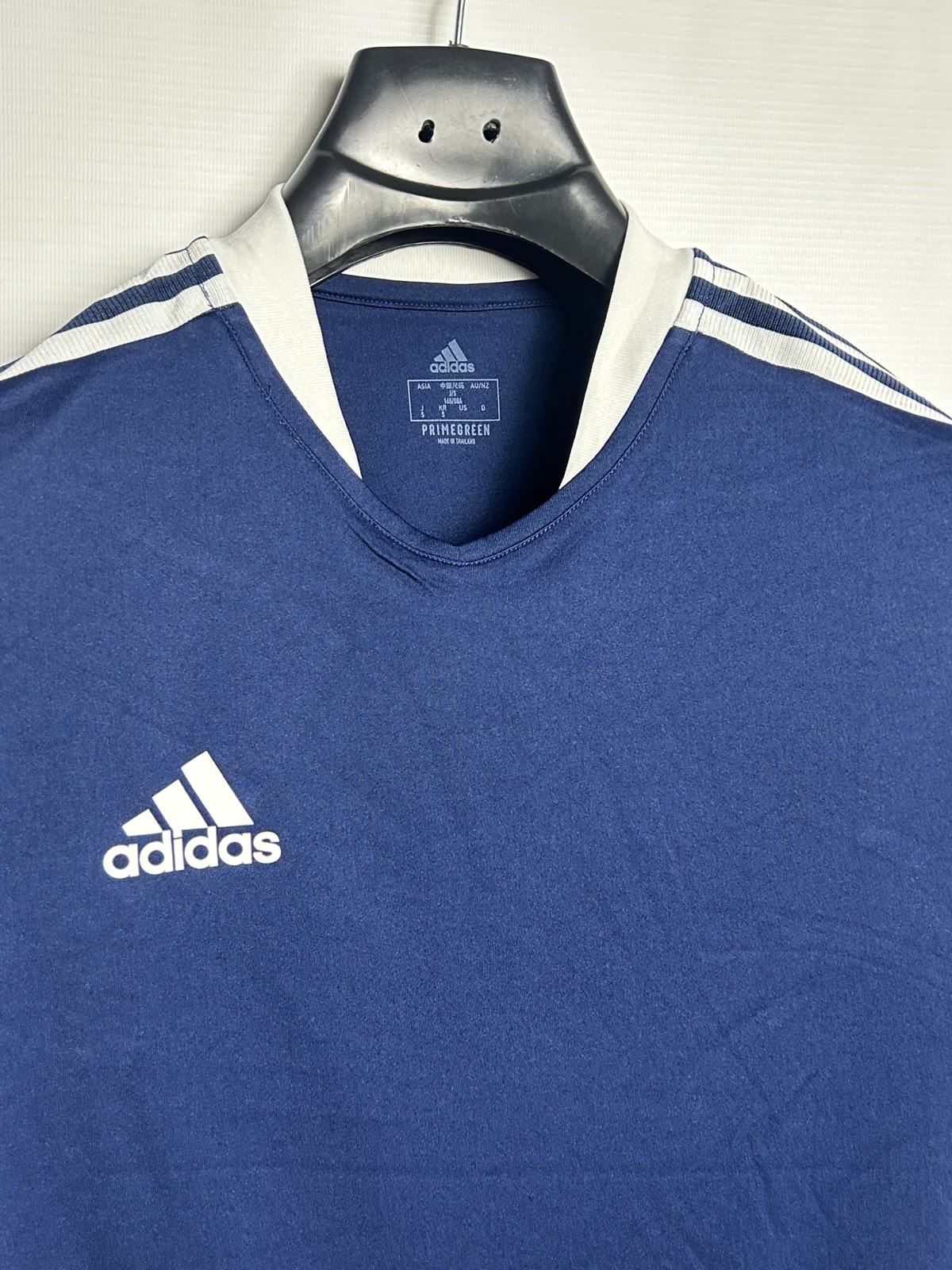 Adidas Primegreen Blue Round Neck - Small
