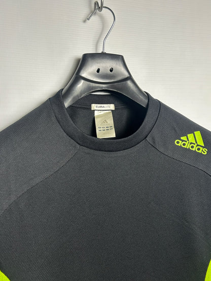Adidas Climalite Black Round Neck - Large