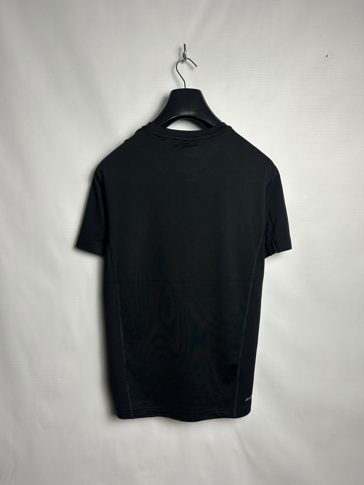 Adidas Climalite Techfit Black Round Neck - Large