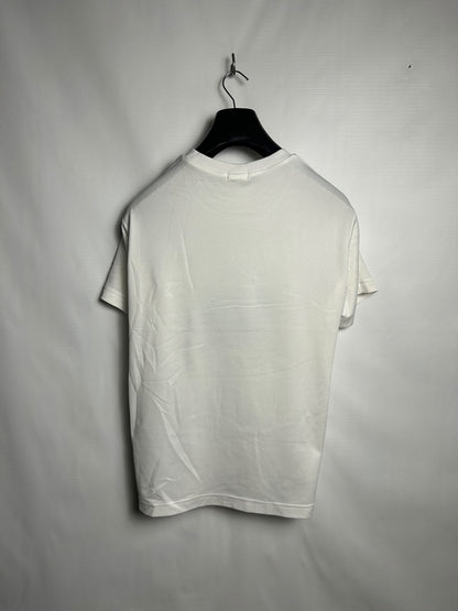 Adidas Big Logo White Round Neck - Small