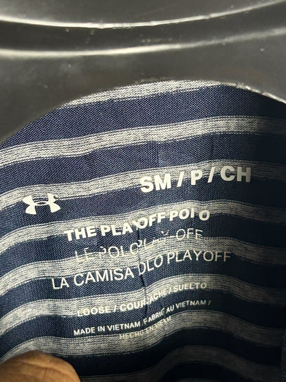Under Armour The Playoff Polo Blue - Small