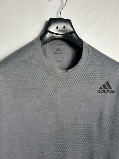 Adidas Climalite Freelift Grey Round Neck - Medium