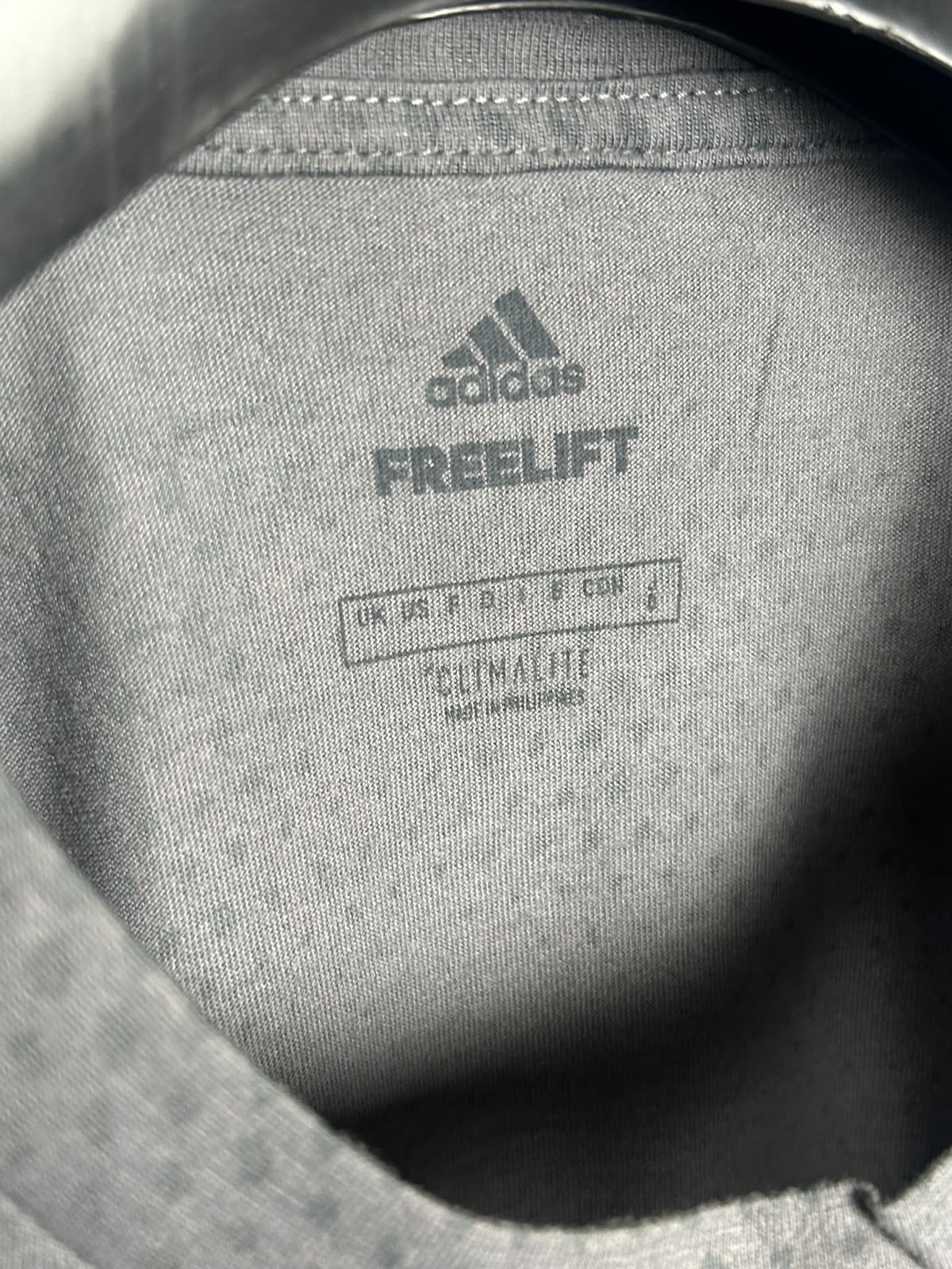 Adidas Climalite Freelift Grey Round Neck - Medium
