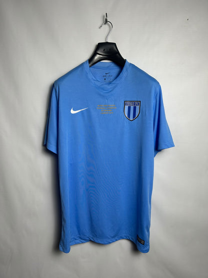 Nike Dri Fit Blue V Neck - XXL