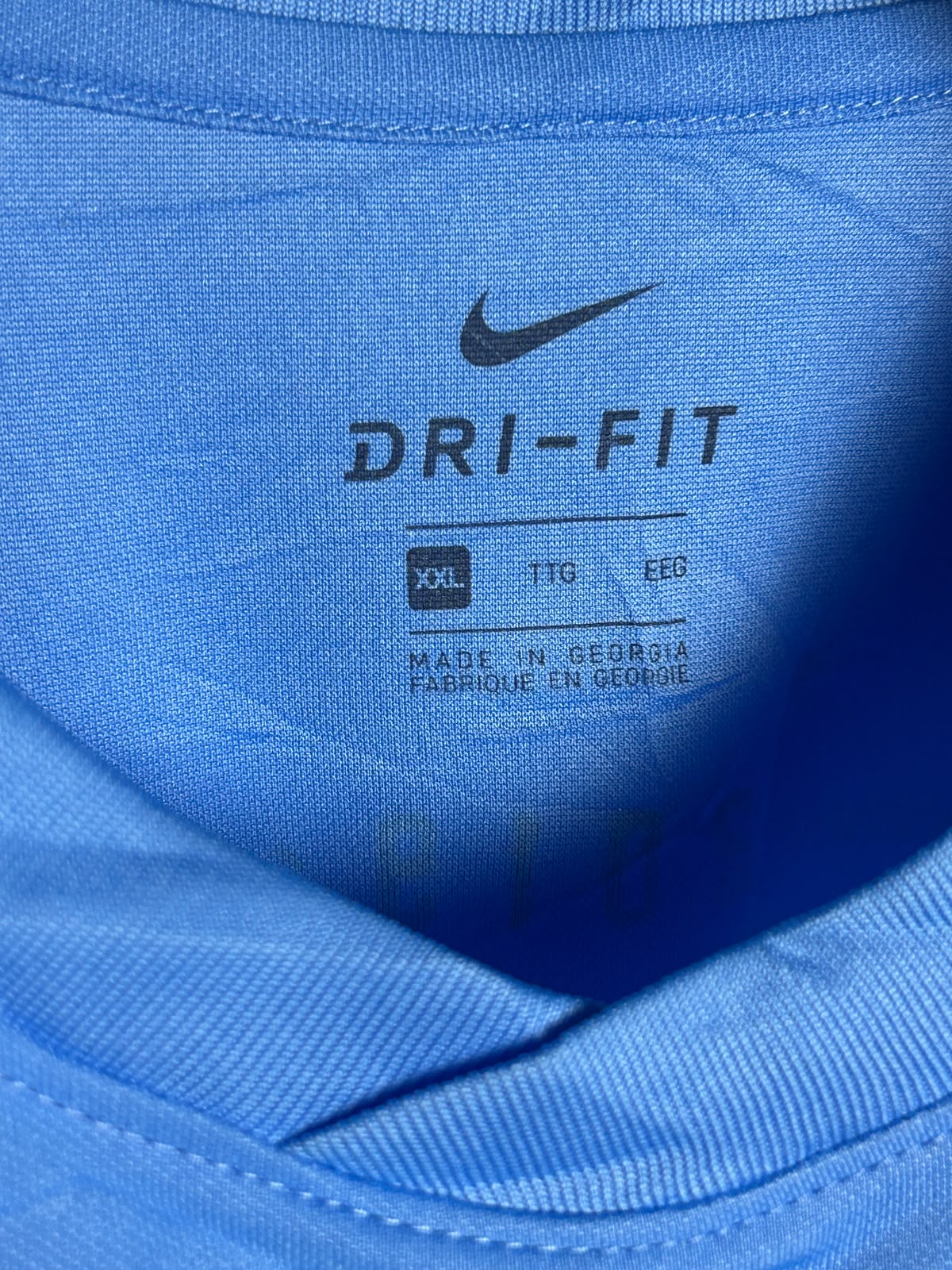 Nike Dri Fit Blue V Neck - XXL