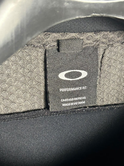 Oakley Black Full Sleeves Round Neck - Medium