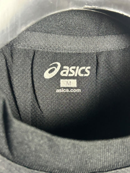 Asics Black Set A Record Round Neck - Medium
