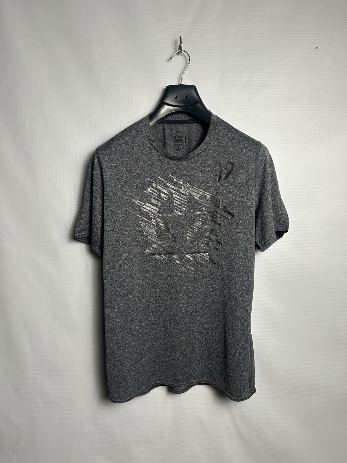Asics Big Logo Grey Round Neck - XL