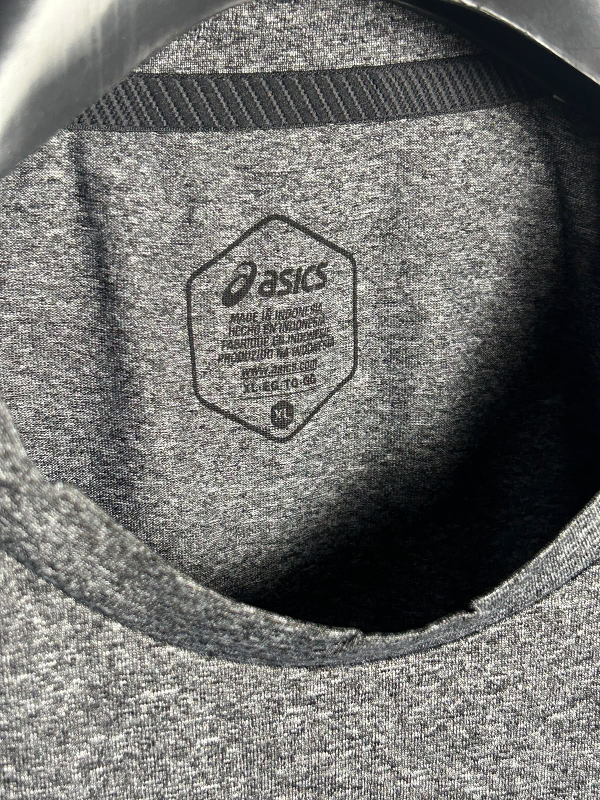 Asics Big Logo Grey Round Neck - XL