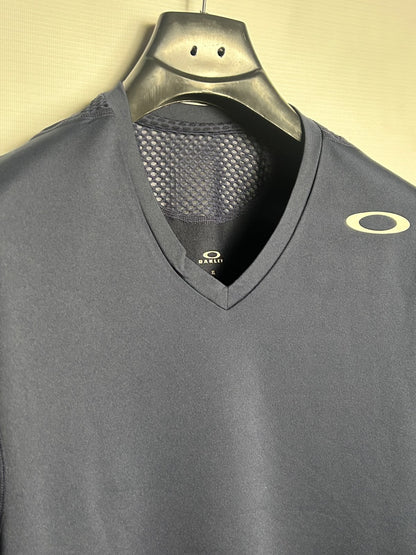Oakley Blue Full Sleeves Round Neck - XL