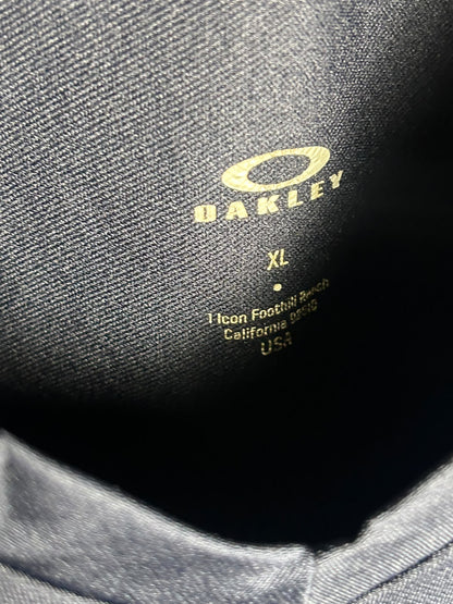 Oakley Blue Full Sleeves Round Neck - XL